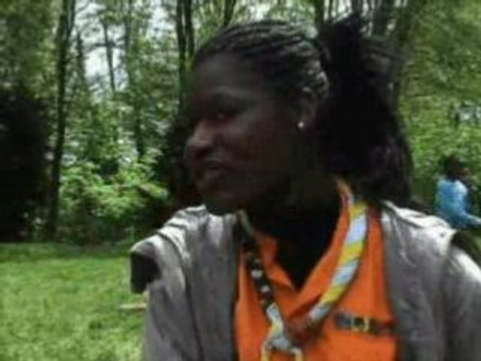 Maciré, cheftaine des scouts de Sarcelles