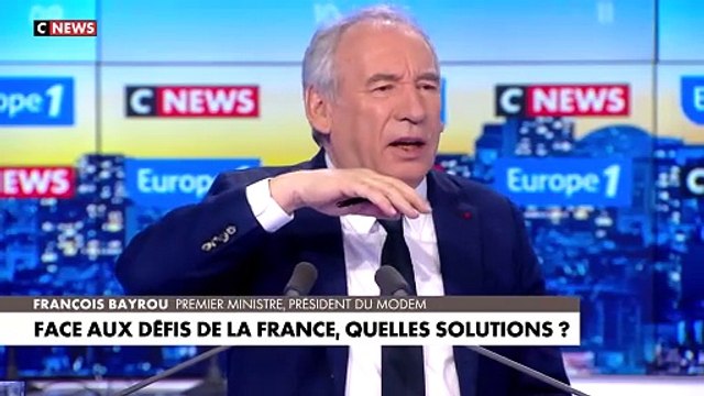 François Bayrou à propos des démarches administratives : «On va inverser le mouvement»