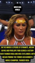 Megan Bayne pinned Thunder Rosa.
