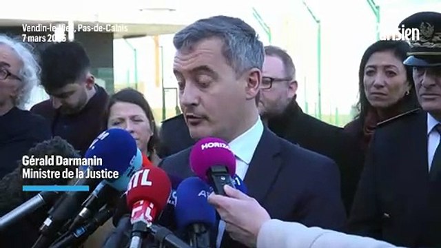 La prison de Vendin-le-Vieil accueillera une partie des 200 plus gros narcotrafiquants, annonce Darmanin