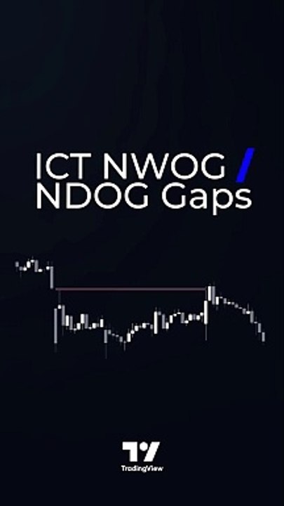 🔺ICT NWOG/NDOG Gaps indicator New Opening Gaps in tradingview [TradingFinder]💰
