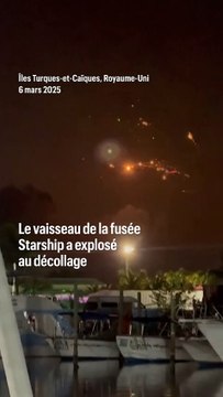Le vaisseau de la fusée Starship explose au décollage