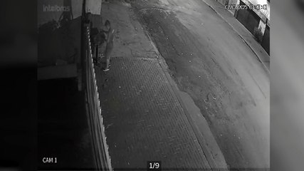 Câmera flagra residência sendo invadida no Parque São Paulo; documento de carro foi furtado