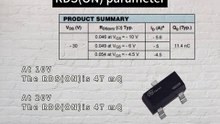 RRQ020P03-VB is a SOT23 package P-Channel field effect MOS tube