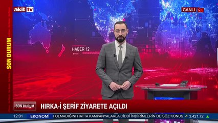 Hırka-i Şerif ziyarete açıldı