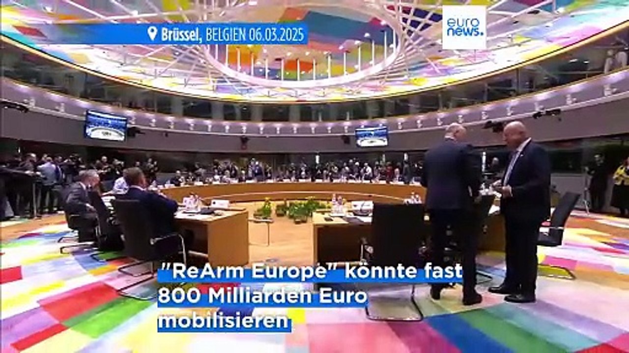 EU-Sondergipfel macht Weg für Aufrüstung frei