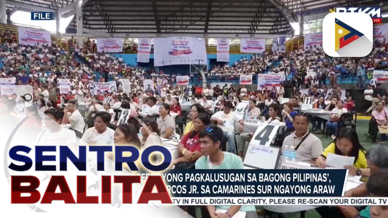 ‘Trabaho at Serbisyong Pangkalusugan sa Bagong Pilipinas,’ dadalhin ni PBBM sa CamSur ngayong araw; mga graduate sa 4Ps, target na matulungan