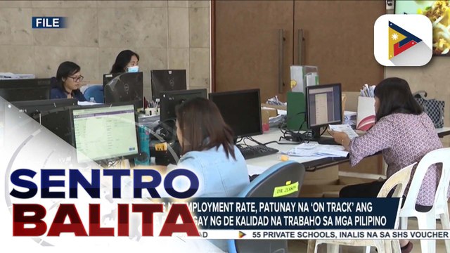 Pamahalaan, ‘on track’ sa pagbibigay ng de-kalidad na trabaho sa mga Pilipino ayon sa DOLE; pagsasagawa ng ahensya ng job fairs at iba pang hakbang