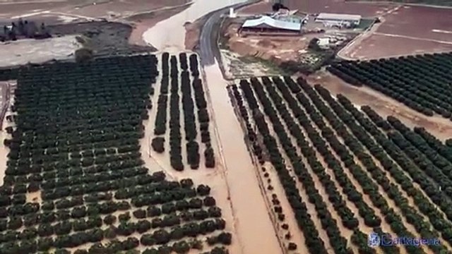 فيضانات تجتاح منطقة مورسيا في جنوب إسبانيا بعد هطول أمطار غزيرة