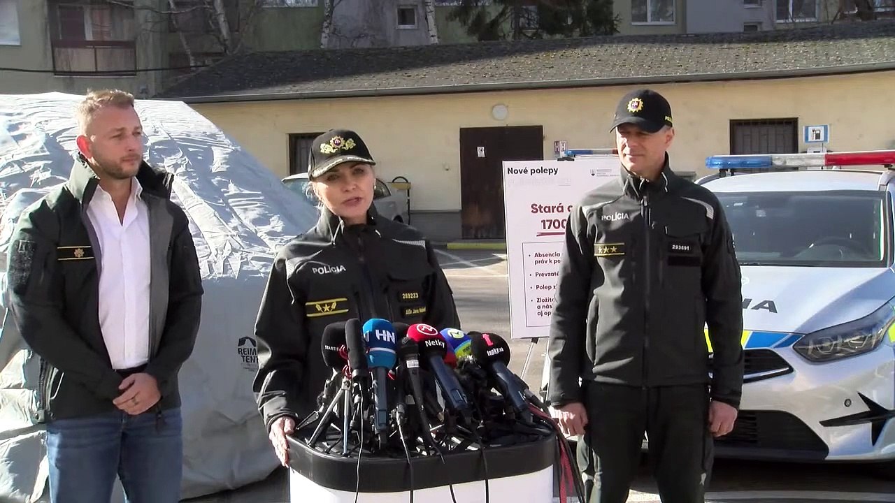 ZÁZNAM: Rezort vnútra predstavil nový dizajn policajných áut