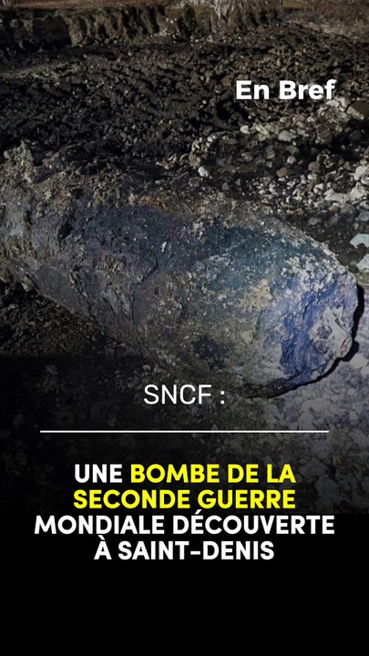 SNCF : Une bombe de la seconde guerre mondiale découverte