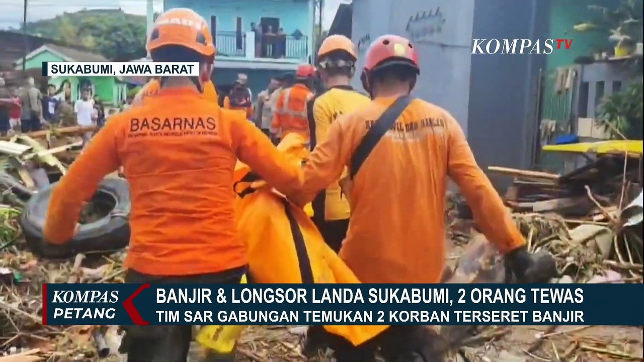 Tim SAR Temukan Ibu dan Anak Korban Banjir Longsor di Sukabumi | BENCANA BANJIR