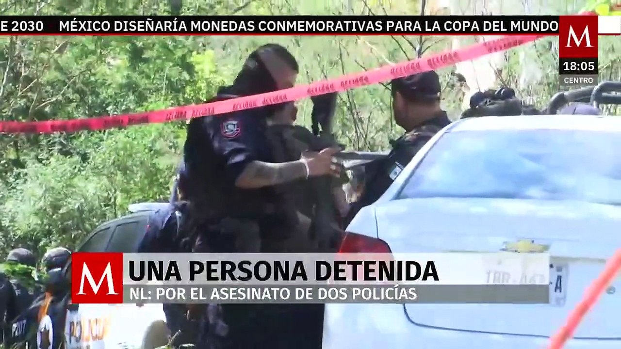 Detienen a un hombre por el homicidio de 2 policías de Guadalupe, NL. Magda González, 06 de marzo 2025