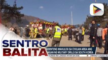 15 sugatan nang aksidenteng mahulog sa civilian area ang mga bomba sa kasagsagan ng military drills sa South Korea
