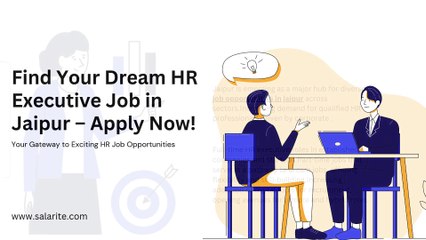 Find Your Dream HR Executive Job in Jaipur – Apply Now!