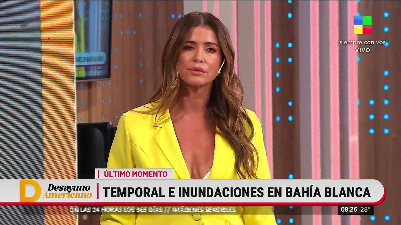 Inundaciones paralizan Bahía Blanca tras intensas lluvias