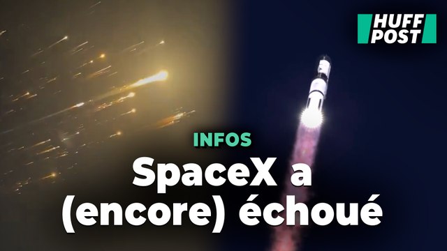 La fusée Starship d’Elon Musk a de nouveau explosé
