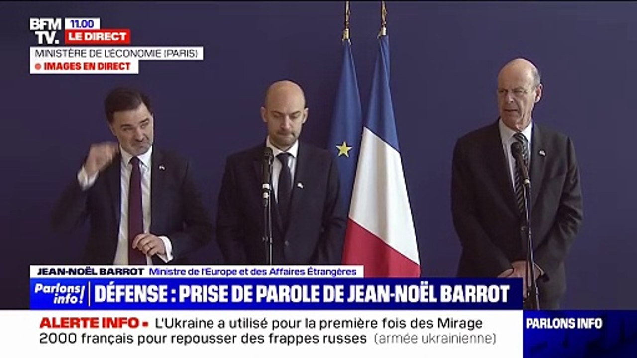 Suspension de l'aide américaine à l'Ukraine: "Nous nous organisons pour suppléer ce retrait, que ce soit en termes de soutien militaire ou économique", indique Éric Lombard (ministre de l'Économie)