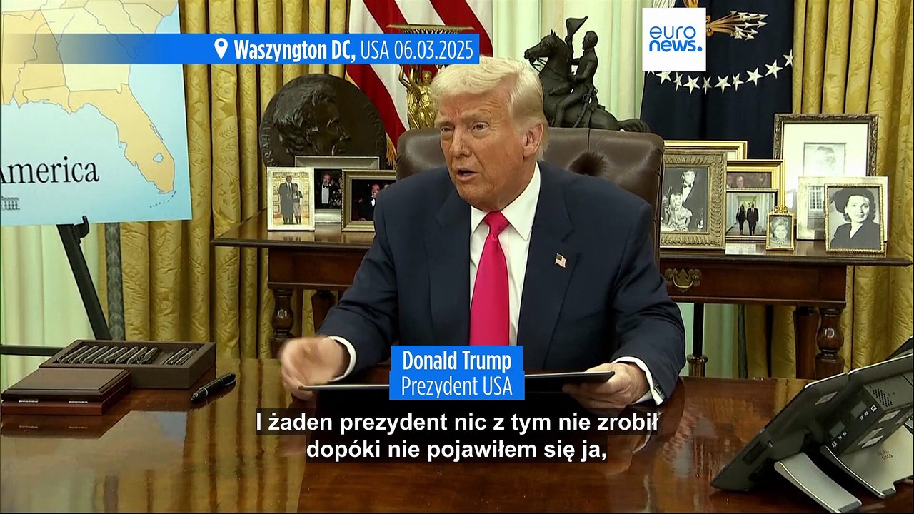 Trump wycofuje się i odracza cła na Kanadę i Meksyk o miesiąc