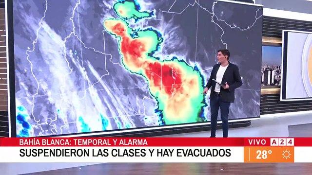 Inundaciones históricas en Bahía Blanca: caos y evacuaciones masivas