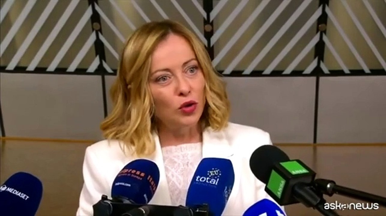 Meloni su Consiglio Ue: riarmo parola inadatta, no a uso fondi coesione