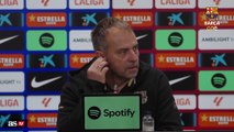 FLICK responde sobre las POSIBLES ROTACIONES del FC BARCELONA FRENTE a OSASUNA