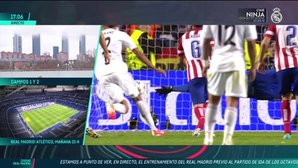 Entrenamiento Real Madrid previa derbi Atlético de Madrid 3 marzo 2025