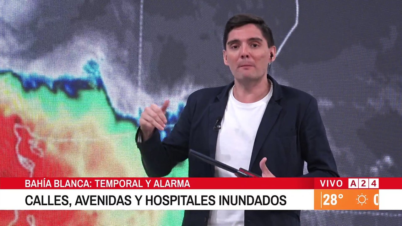 🔴 BAHÍA BLANCA: "SON IMÁGENES QUE UNO VE EN LAS PELÍCULAS"  - Germán Sasso, periodista