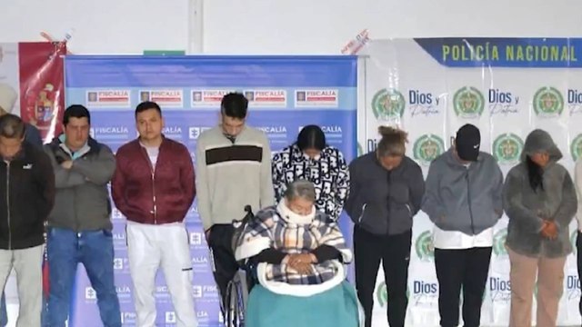 Cayeron 'Los Cubillos' en Bogotá: la banda era liderada por alias La Señora, una mujer de 71 años