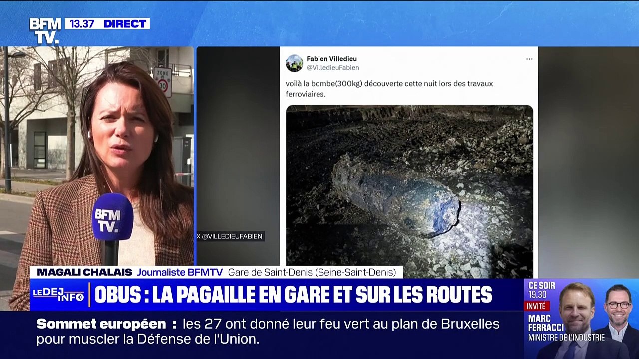 "Il n'a pas le droit d'avoir accès à la maison": la galère des riverains, qui habitent à côté de la Gare du Nord de Paris, après la découverte d'une bombe de la Seconde Guerre mondiale