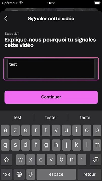 Test need