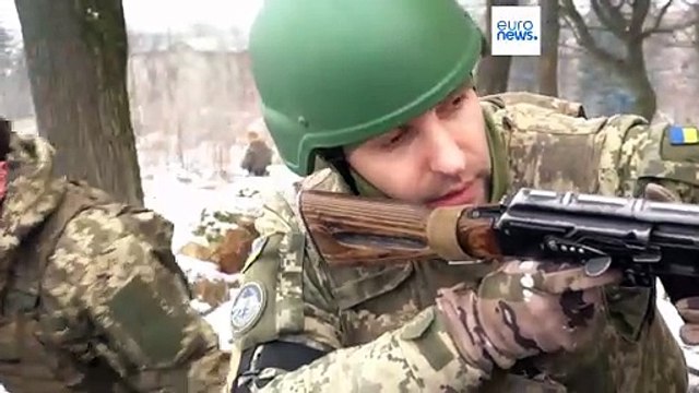 Guerra en Ucrania: Así funcionan las unidades de élite que entrenan a los civiles ucranianos