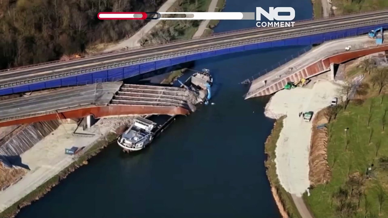 Zwei Tote bei Brückeneinsturz in Belgien