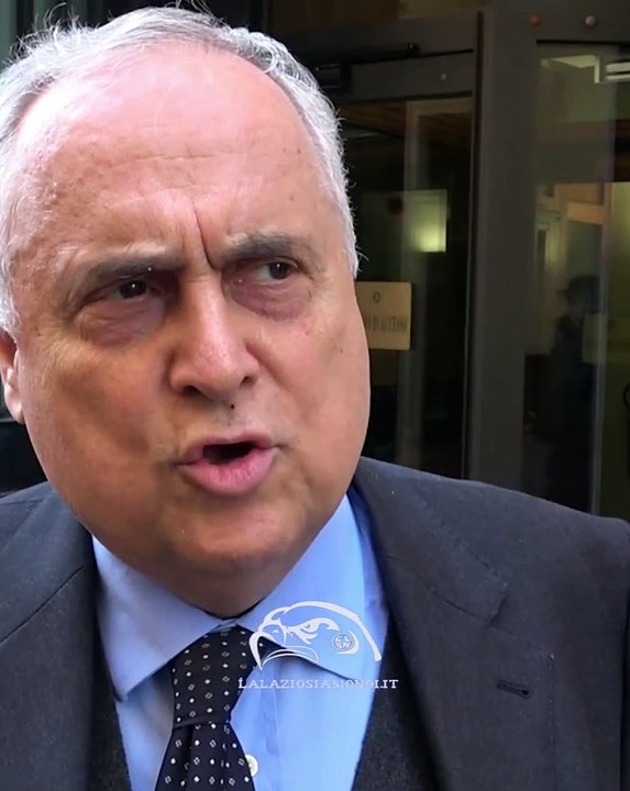 LAZIO, LOTITO FA IL PUNTO DOPO LA VITTORIA DI PLZEN