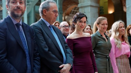 Ayuso afirma en el 8-M que "ningún gobierno puede decidir quién es buena o mala mujer"