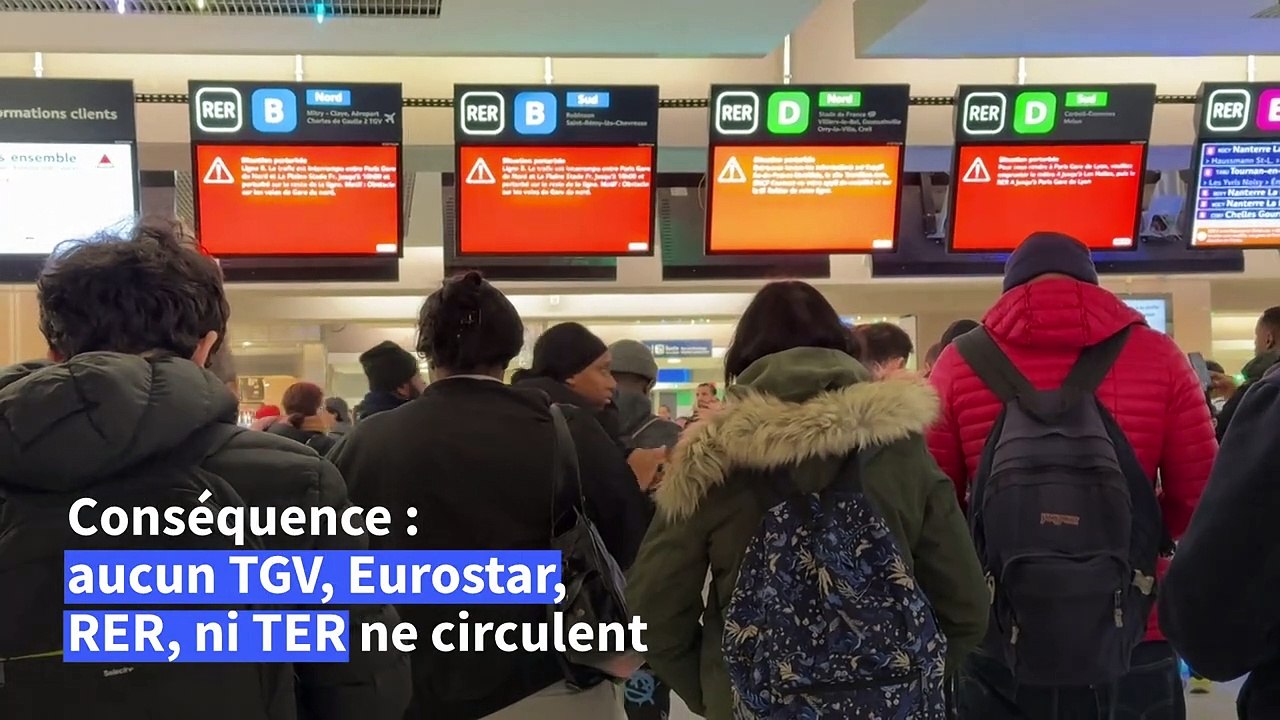 Trafic interrompu gare du Nord après la découverte d'une bombe de la 2nde Guerre