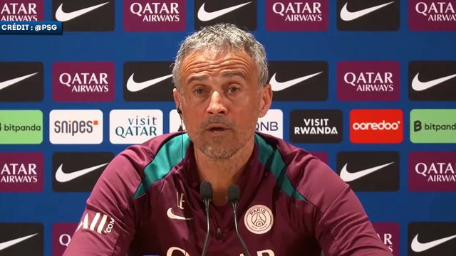 Luis Enrique répond à Randal Kolo Muani