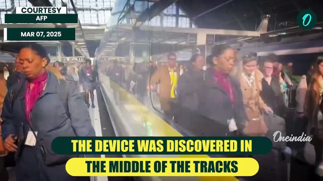 Paris BREAKING : Really Huge WWII Bomb Found Near Paris Shuts Down Eurostar Services, Many Stranded