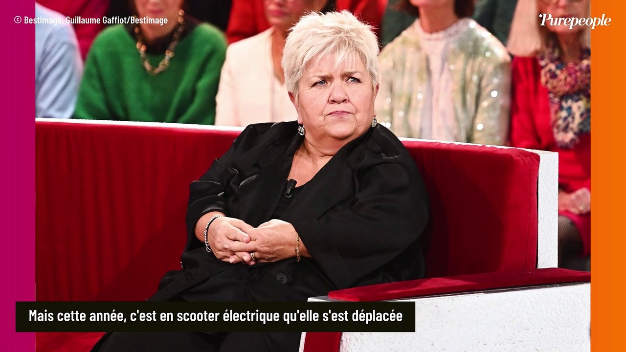 De quoi souffre Mimie Mathy, qui se déplace en scooter électrique aux Enfoirés ?