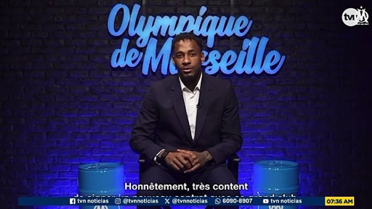 Michael Amir Murillo renovó con el Olympique Marsella