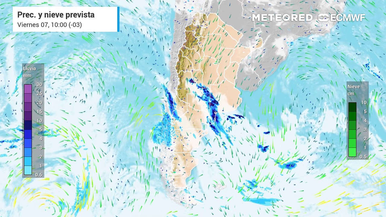 Cuenta regresiva para el cambio de tiempo: tormentas intensas y marcado descenso térmico en Argentina