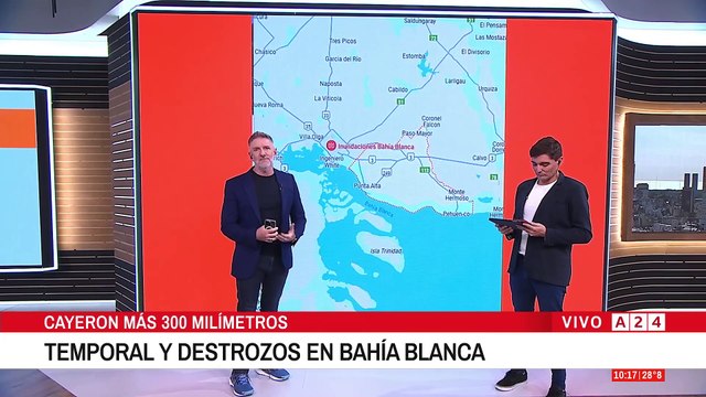 🔴 TEMPORAL EN BAHÍA BLANCA: NEONATOLOGÍA DEL HOSPITAL PENA TAPADA POR EL AGUA