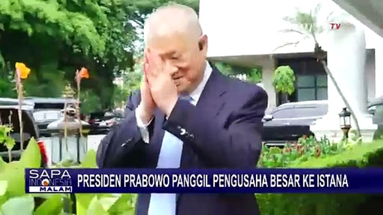 Presiden Prabowo Panggil Pengusaha ke Istana, Bahas Investasi untuk Program Prioritas