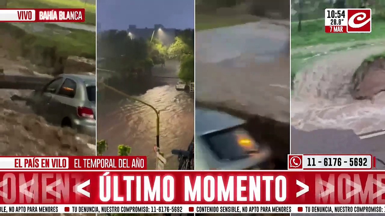 Alerta Rroja en Bahía Blanca: el Ejército se suma a las tareas de rescate