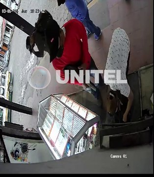 Salen a la luz nuevos videos del atraco a joyerías de la zona de Los Pozos en Santa Cruz