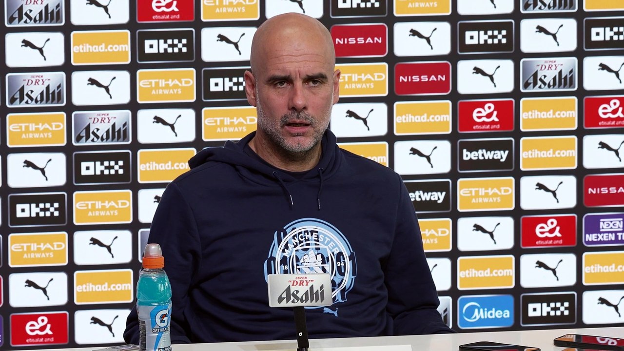 Guardiola on finally having a week without a game