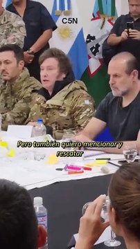 Milei en Bahía Blanca tras los 13 muertos de 2023: Sacamos lo mejor de nosotros