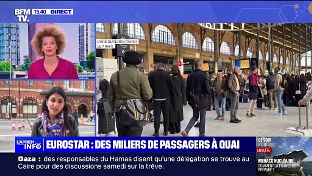 Bombe découverte à la Gare du Nord: quelques 15.000 personnes devaient prendre l'Eurostar ce vendredi 7 mars