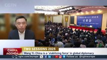China's  Wang Yi: 'Major powers should not bully the weak'