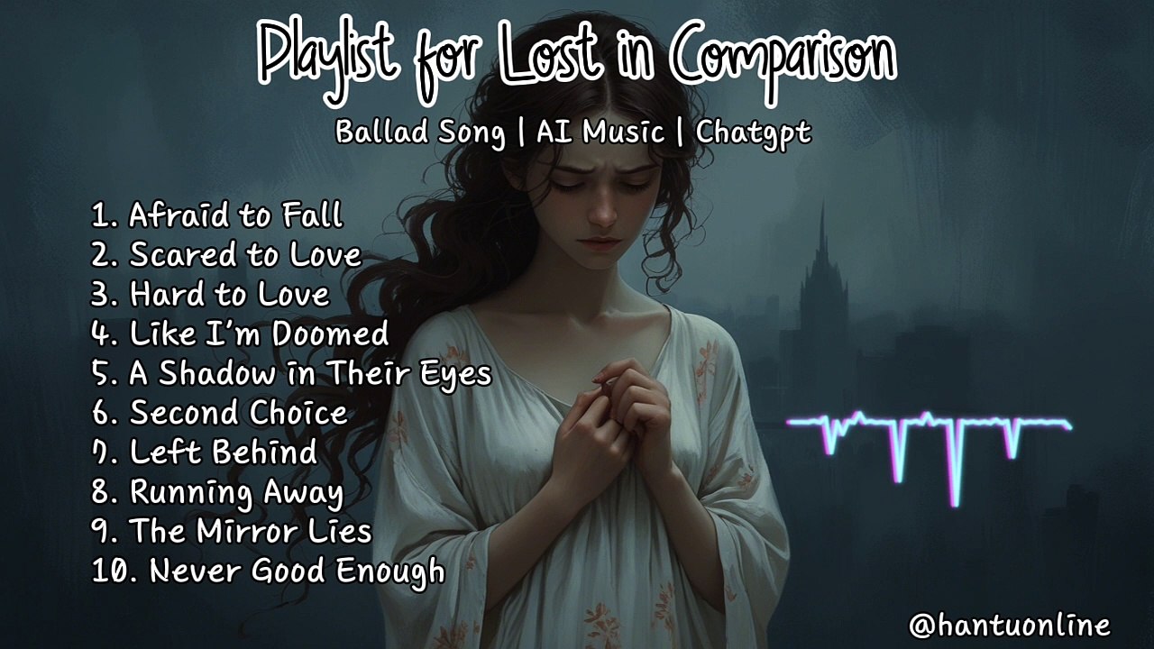 Playlist for Lost In Comparison | Ballad Song | AI Music | Chatgpt | English Song